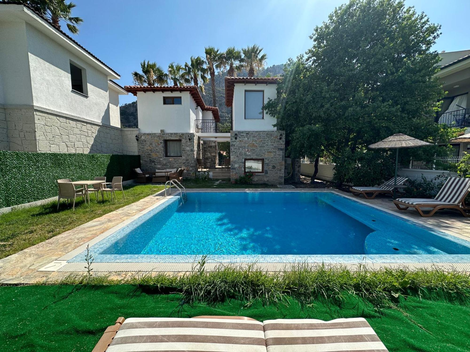 Villa Merry - Dalyan Stonehouse With Palmtrees, 50M To River Ortaca  Екстериор снимка